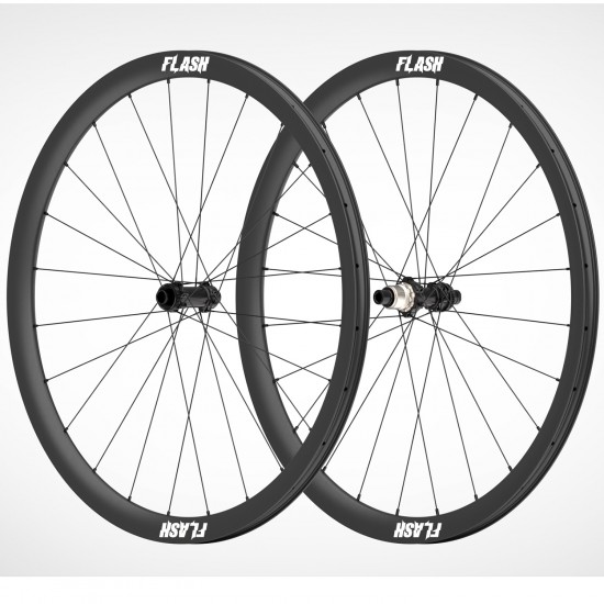 超軽量700C 35x28mm 非対称カーボン チューブレス フック付き